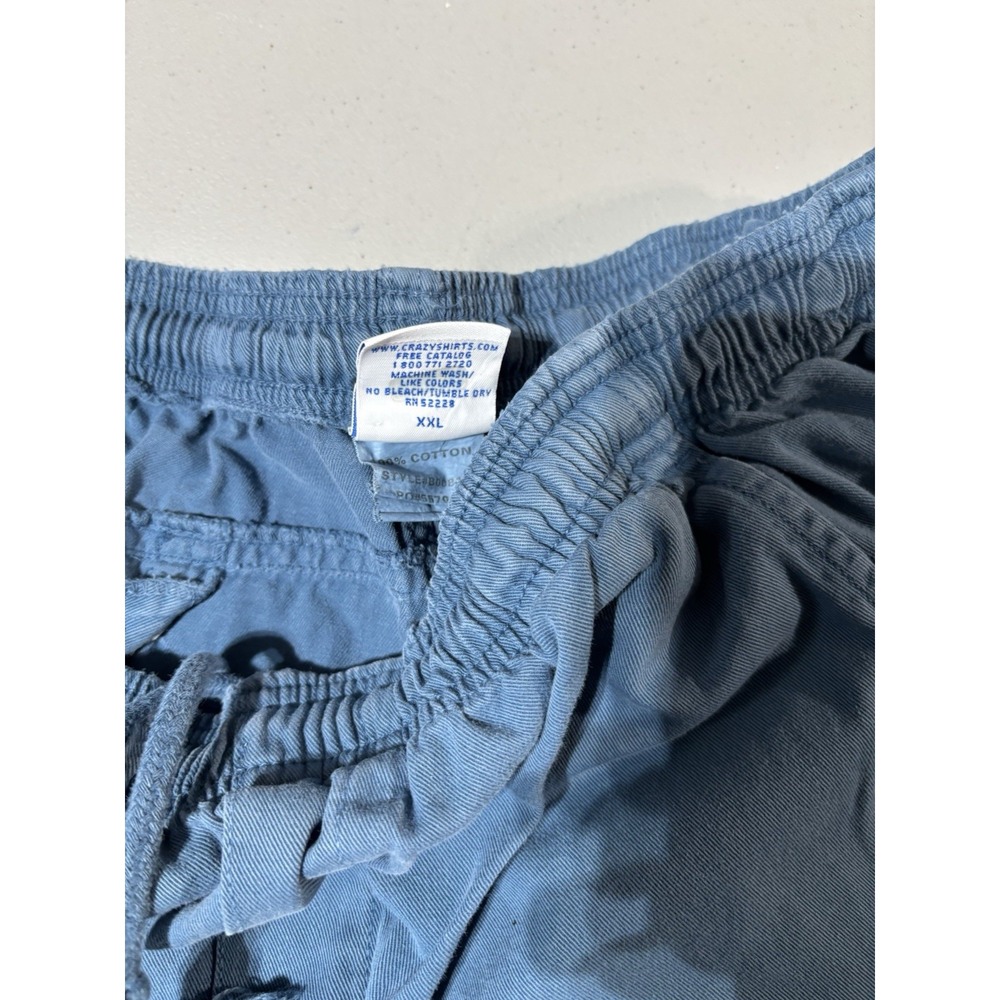 Crazy Shirts Hawaii, Men's Canton Pants, XL, Blue Hawaii,‎ Pre-owned - Picture 3 of 5